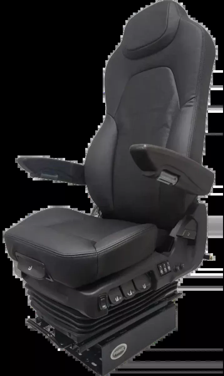 600 Series All Black Genuine Leather