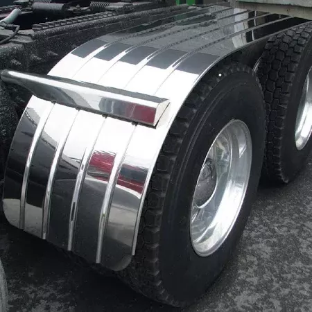66" Half Fender Ribbed Bead Edge 16Ga (25"-35") with Standard Mount Kit