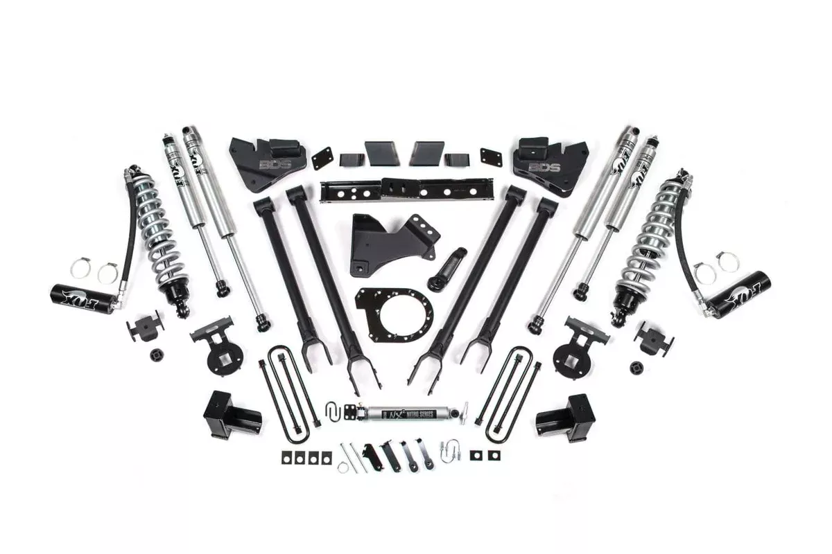 7" 4-LINK LIFT KIT W/ FOX 2.0 COIL-OVERS 20-22 S/DUTY 4WD DIESEL-BDS1571F
