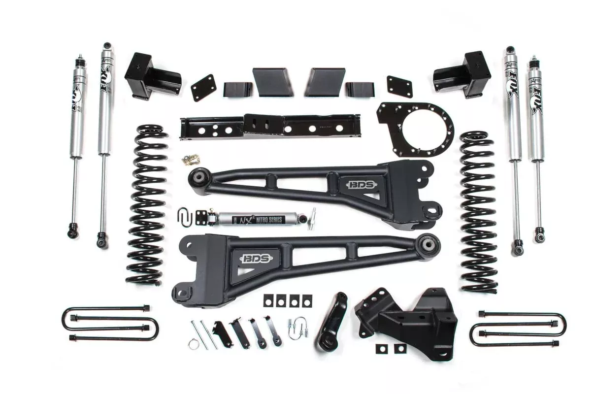 7" RADIUS ARM LIFT KIT W/ NX2 SHOCKS 20-22 S/DUTY DIESEL-BDS1561H