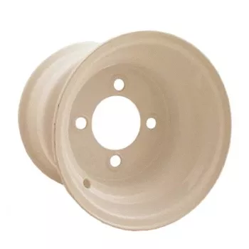 8×7 Beige Steel Wheel (Centered)