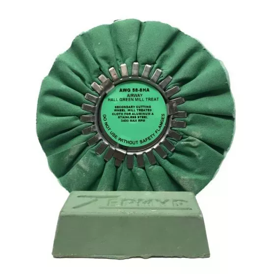8" Airway Buffing Wheel with Junior Bar of Polishing Compound Kits
