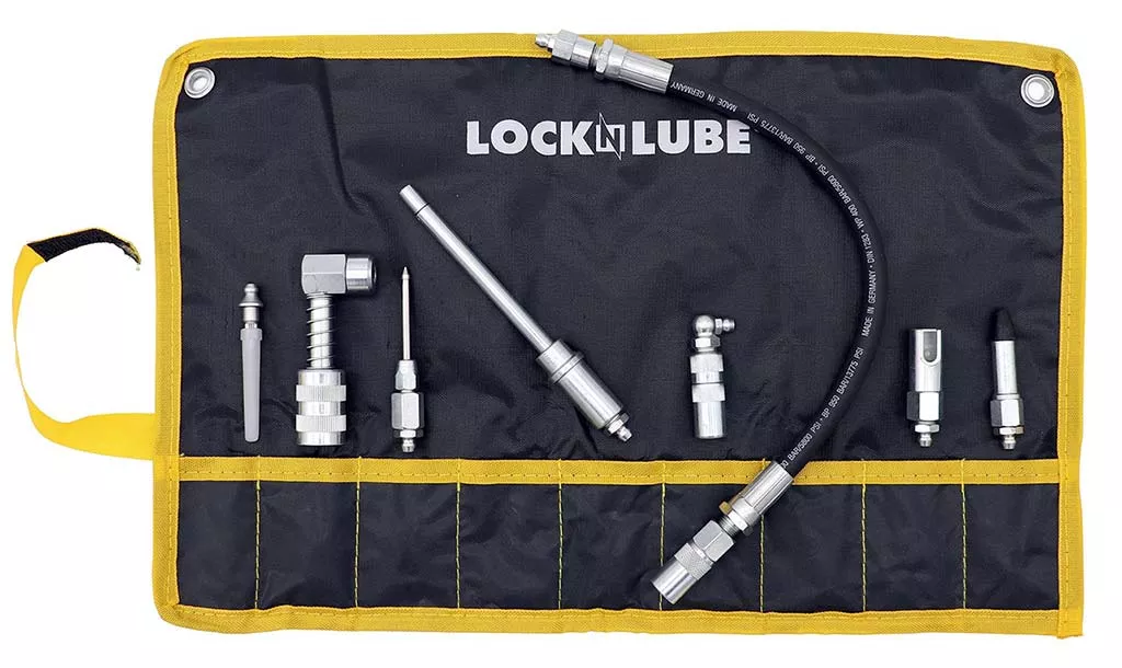 8-PIECE QUICK CONNECT GREASING ACCESSORY KIT