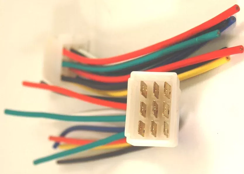 9 PIN 16 AWG MOLDED CONNECTOR