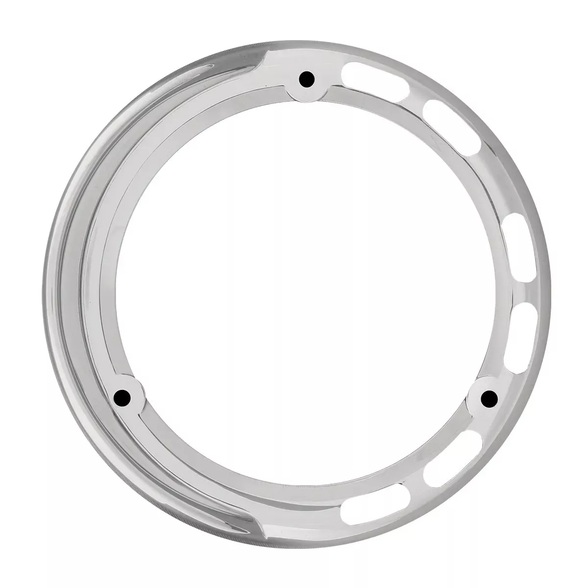 90 Degree Counter Clockwise Bezel w/ Visor for 4" Pearl LED Pedestal Lights