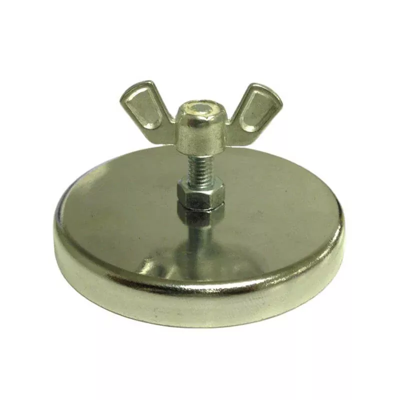90 Lb Magnet with Steel Cup