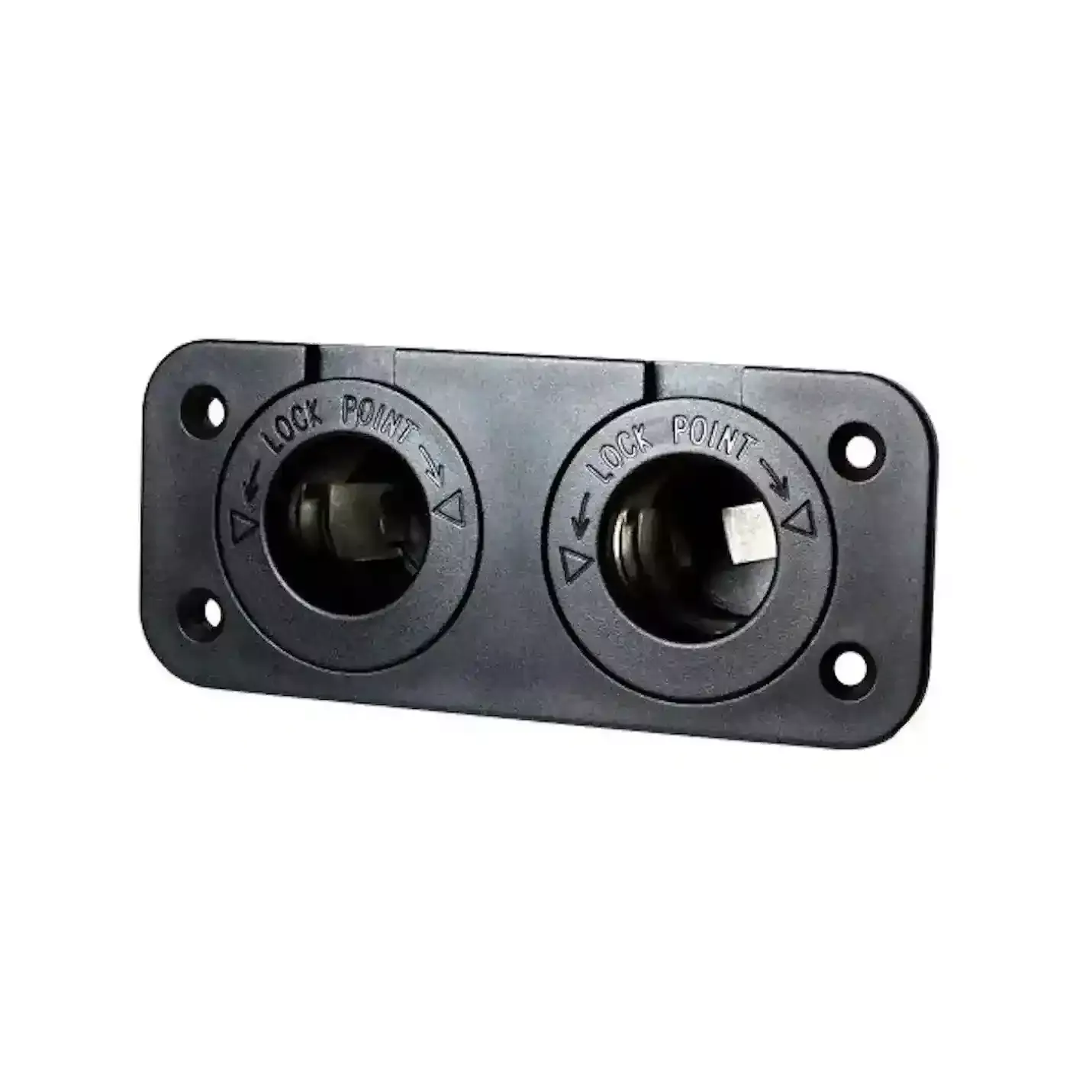 Accessory Socket 12v Dual - Flush Mount