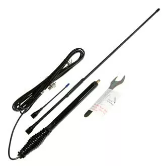 Aerpro Elevated Feed Antenna Kit UHF CB Black 3dBi And 6dBi