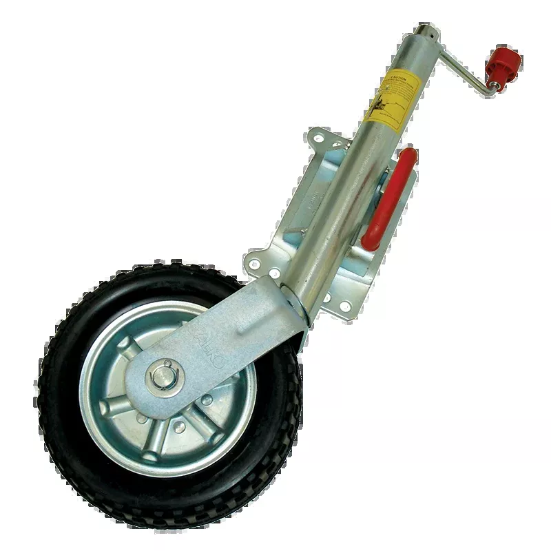 ALKO 10" SWIVEL JOCKEY WHEEL 200MM - SOLID TYRE