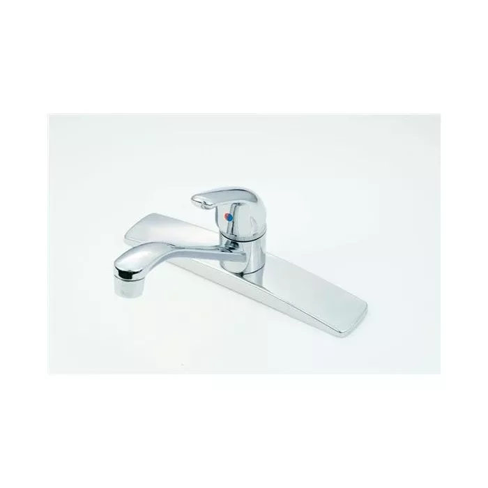 American Brass Company Chrome Single Lever Long Neck Kitchen Facuet