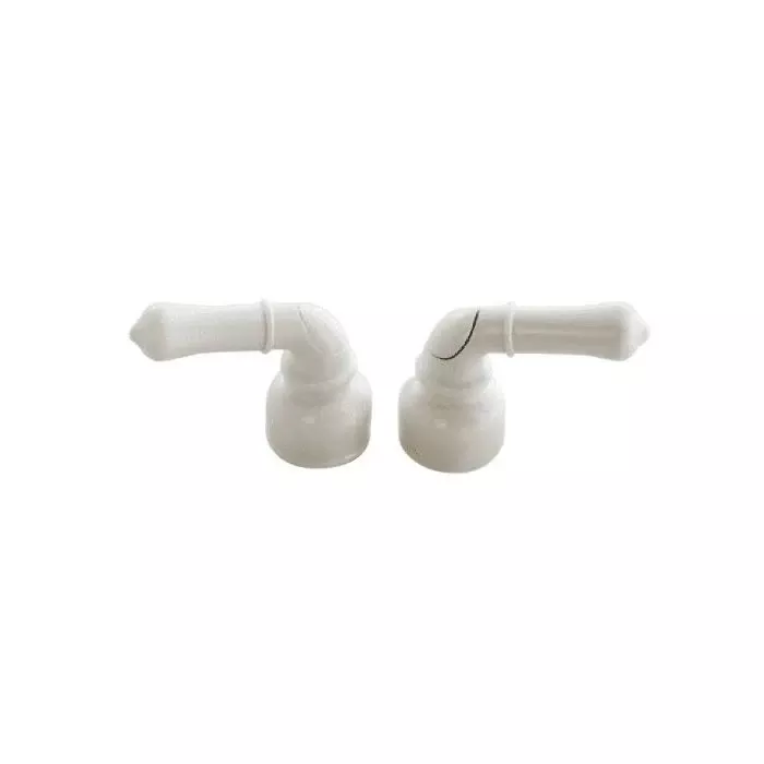 American / Empire Brass White Replacement Teapot Faucet Handles