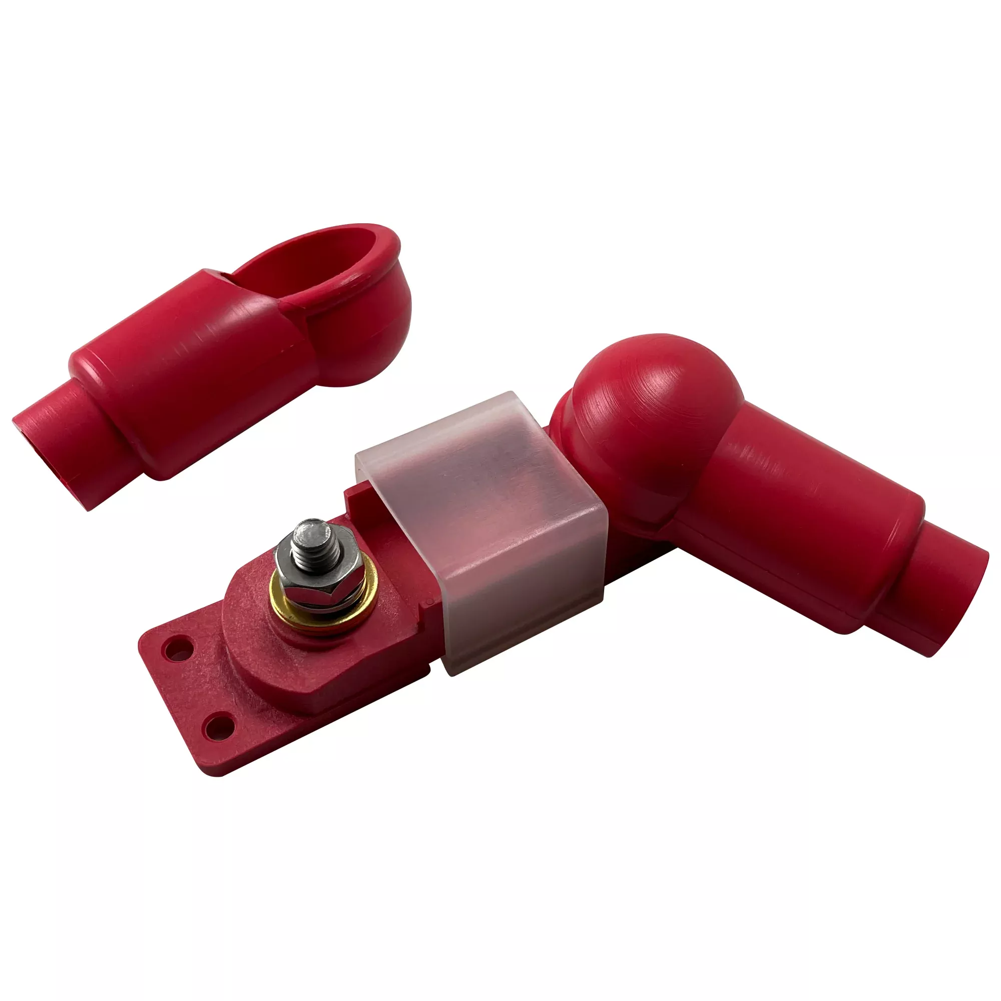 ANL 5/16" Fuse Holder Block With 0.65 in Insulator Boots 300 Amps @ 12V DC