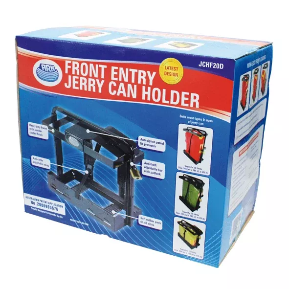 ARK JERRY CAN METAL HOLDER FRONT ENTRY 20 LITRES