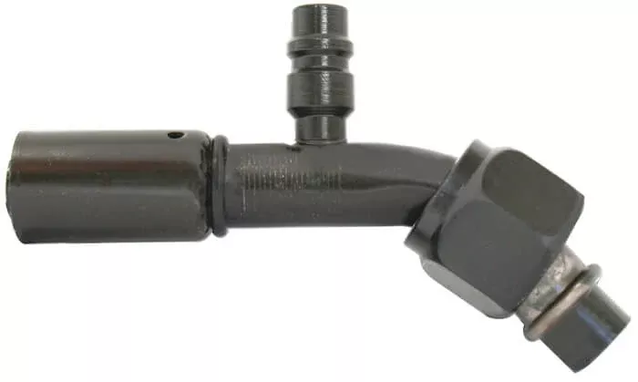 Atco Steel Reduced Beadlock #6 Fitting 45 Degree Female ORing