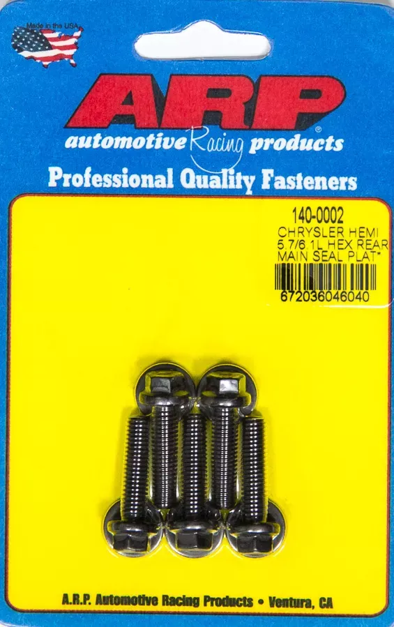 Auto Racing Products -ARP 140-0002 ARP Rear Motor Cover BoltKit Compatible with/Replacement for Mopar 5.7/6.1L Hemi
