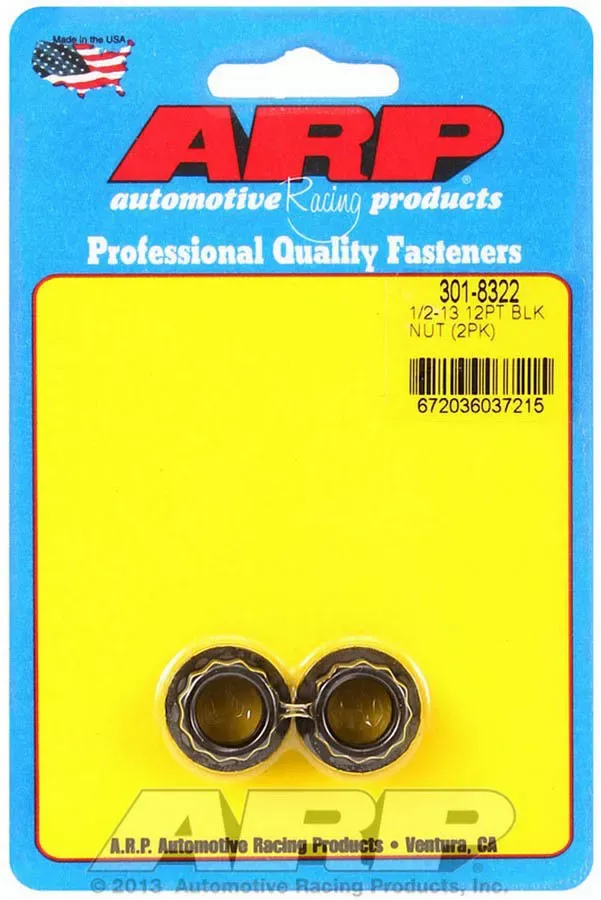 Auto Racing Products -ARP (301-8322) Nut Kit