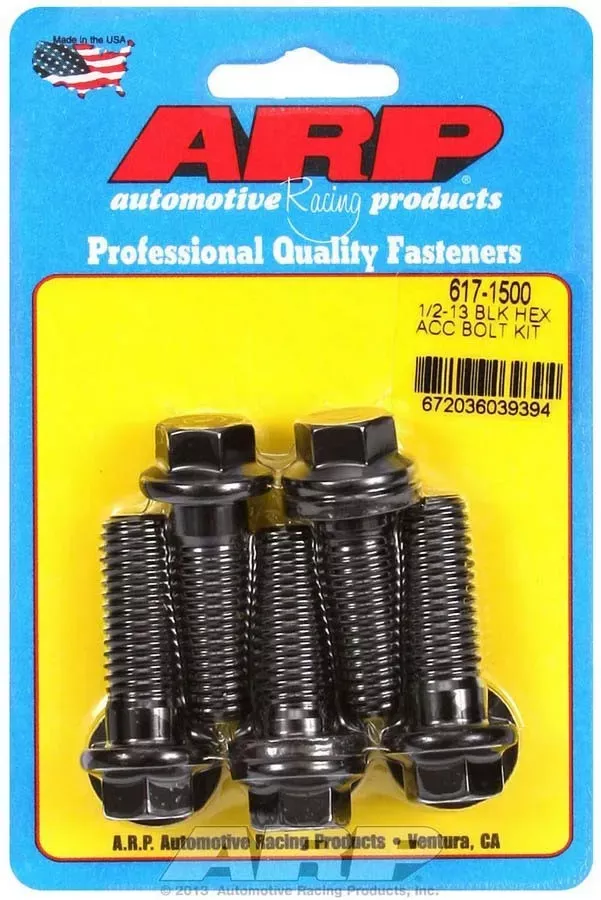 Auto Racing Products -ARP (617-1500) Hex Oxide Bolt, Black