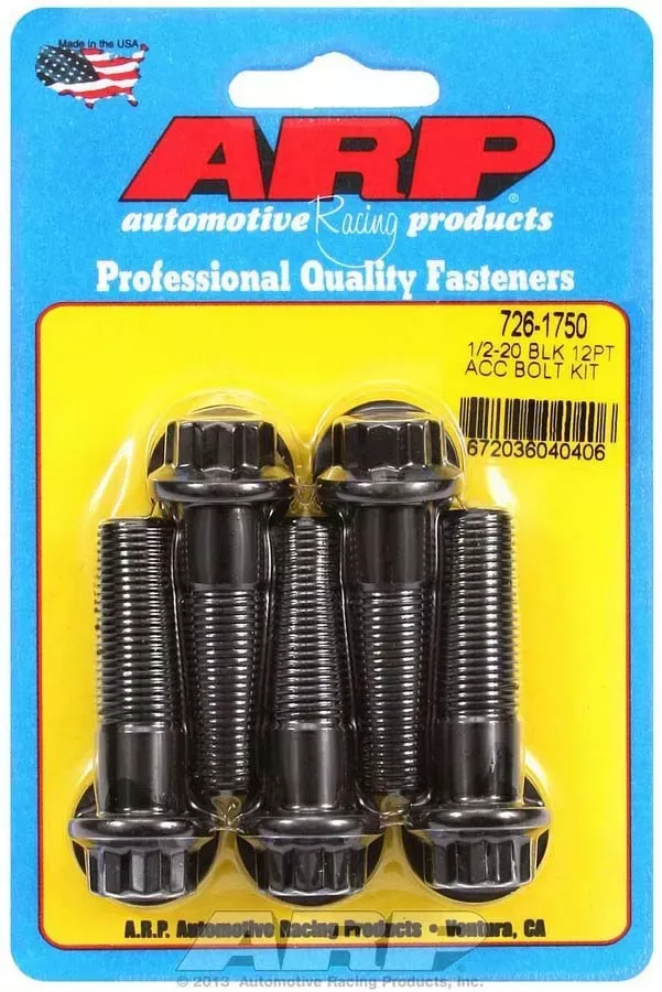 Auto Racing Products -ARP (726-1750) Oxide Bolt, Black