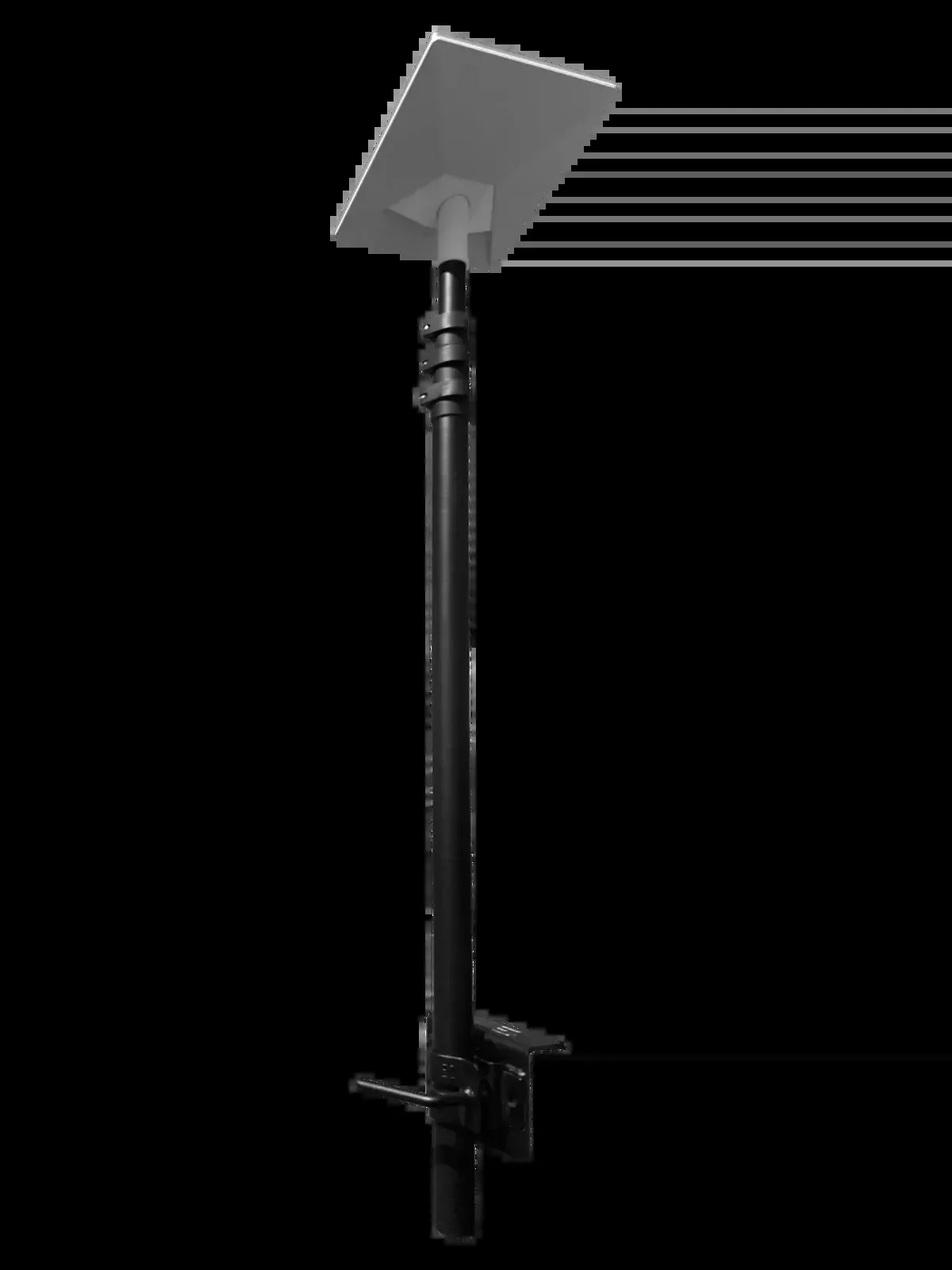 BBQ Arm Telescopic Fibreglass Starlink RV Pole Only
