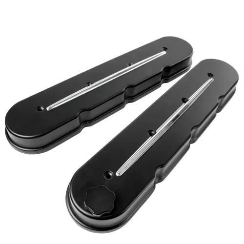 Billet Specialties - 95424 -Streamline LS Cast Valve Covers