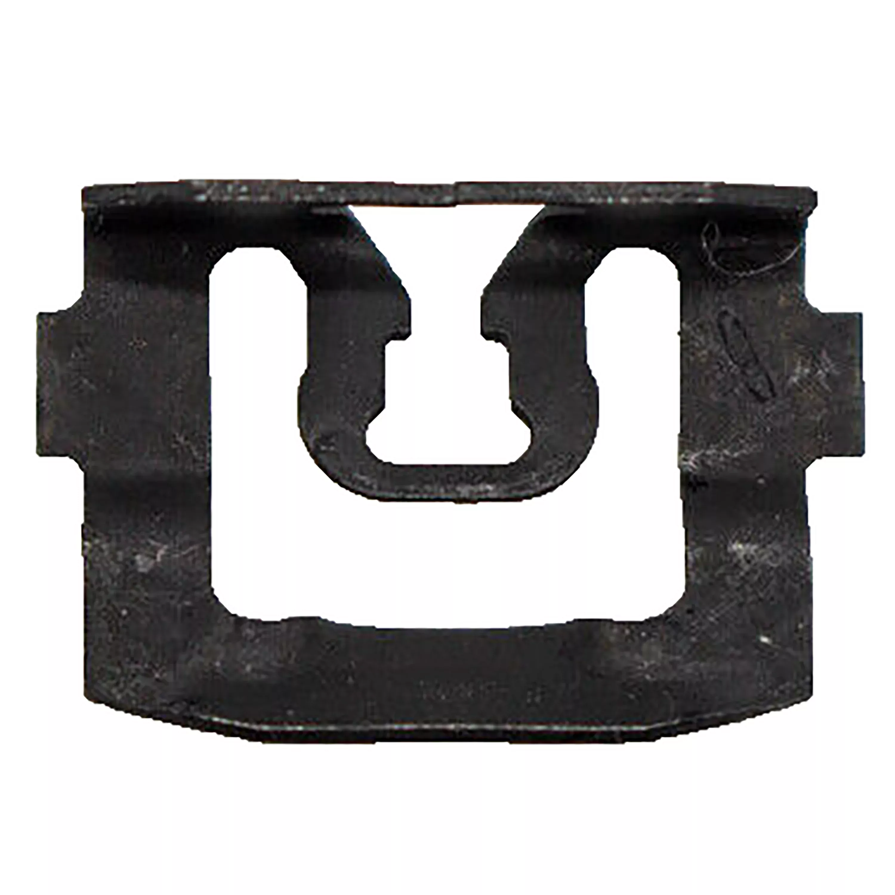 Black Finish Windshield Rear Window Reveal Moulding Retainer Clip - 14.5 MM Width - 50 Pack