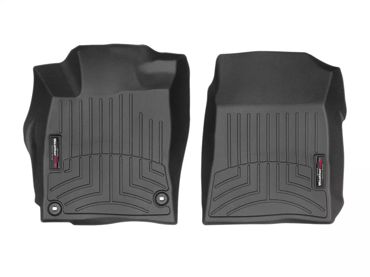 BLACK FRONT FLOOR LINERS 19-22 HONDA INSIGHT-4414901