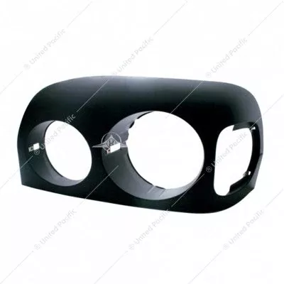 Black Headlight Bezel For 1996-2004 Freightliner Century - Passenger