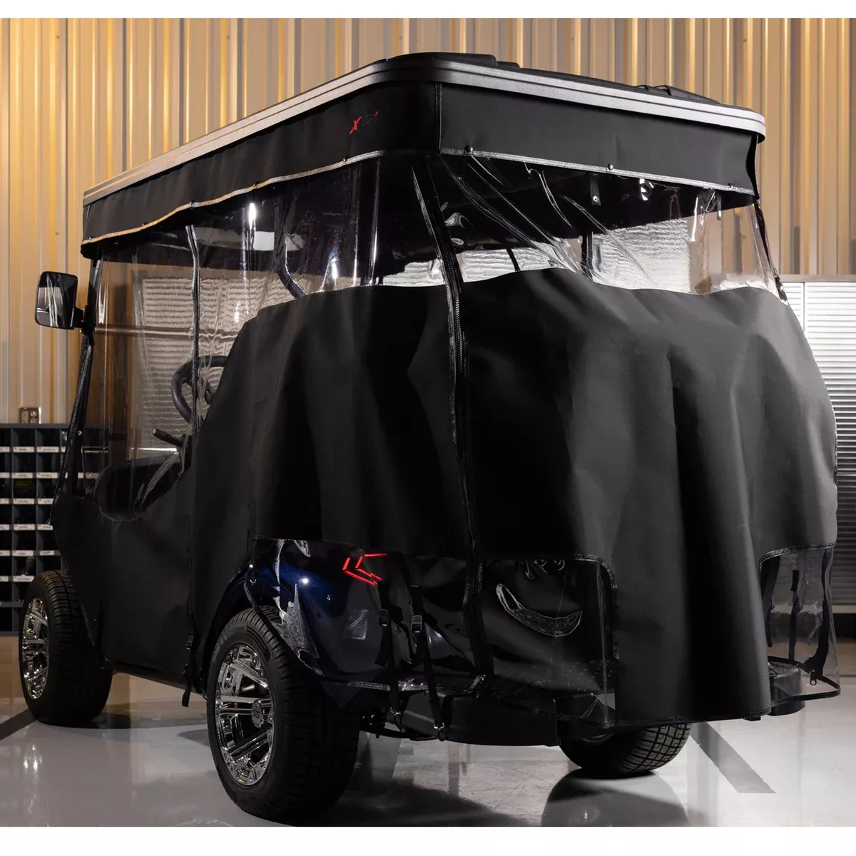 Black Sunbrella Enclosure & Valance for MadJax XSeries Storm (2023+)