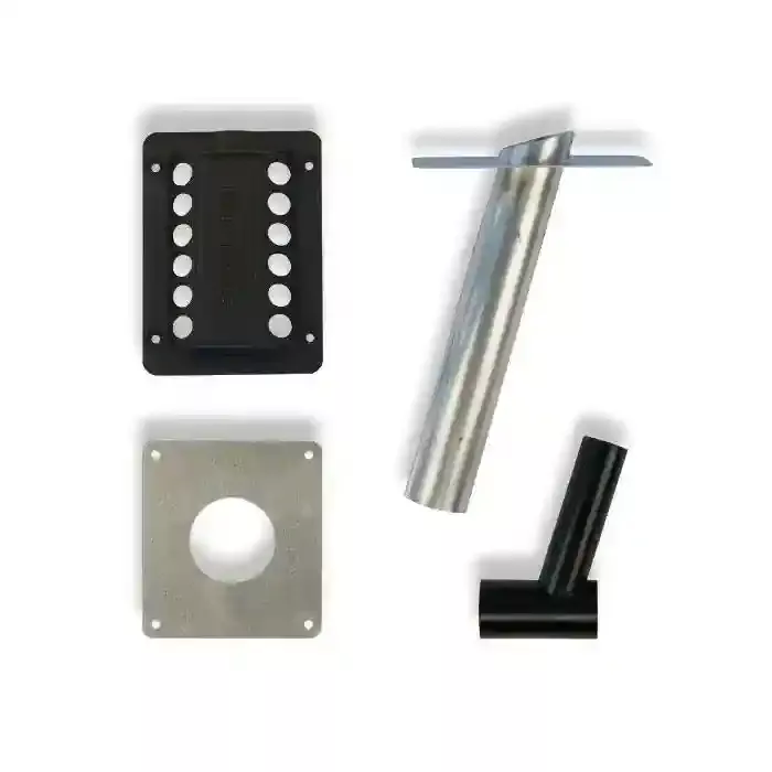 Black Vent Flue Kit for 3 Way Fridge Dometic Caravan Fridge
