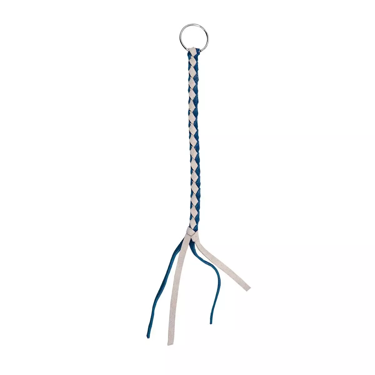 Blue And White Air Horn Pull Braided Cord