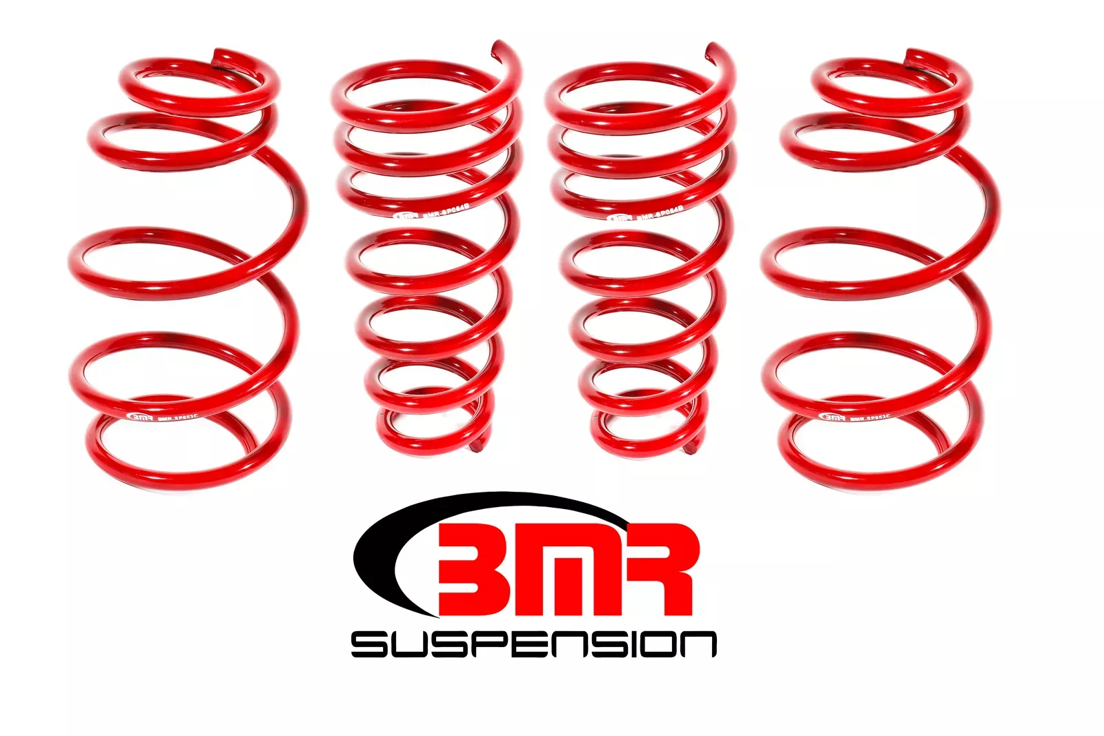BMR Suspension - SP052R -BMR Lowering Spring Kit Set of 4 Fits 10-15 5th Gen Camaro V6