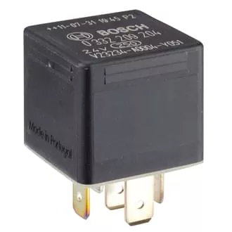 Bosch Mini Relay 24V 20/10A 5 Pin Change Over Diode Protected