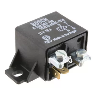 Bosch Power Relay 12V 75A 4 Pin N/O Contacts