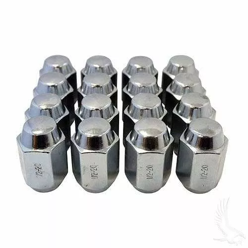 Box of (16) Closed End Standard Golf Cart Lug Nuts