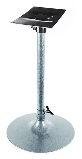 Breha Wineglass Table Leg with Plate Top