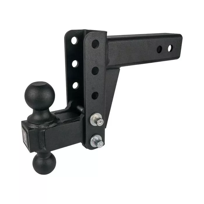 BulletProof Hitches™ 2-1/2″ Medium Duty 4″ Drop/Rise Ball Mount Hitch
