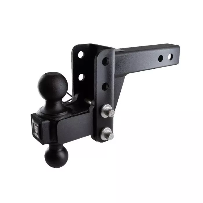 BulletProof Hitches™ 2″ Medium Duty 2″ Drop/Rise Ball Mount Hitch
