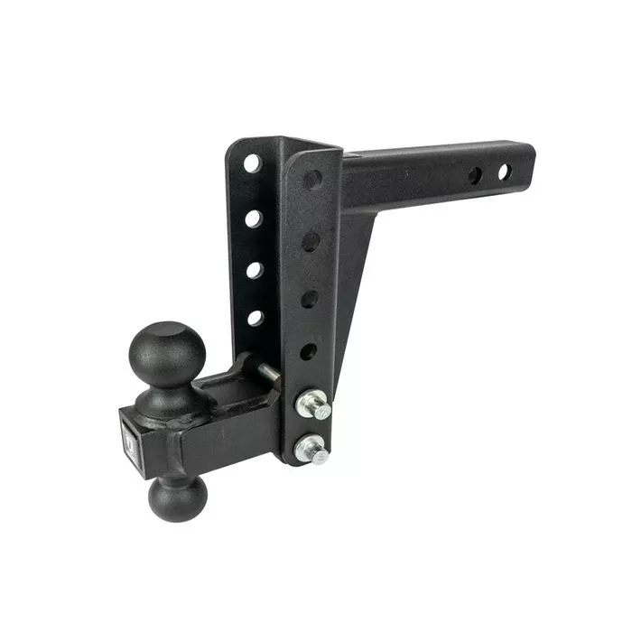 BulletProof Hitches™ 2″ Medium Duty 6″ Drop/Rise Ball Mount Hitch