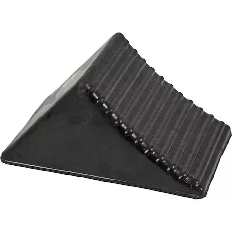 Buyers Products WC1467A Wheel Chock, Rubber, Black