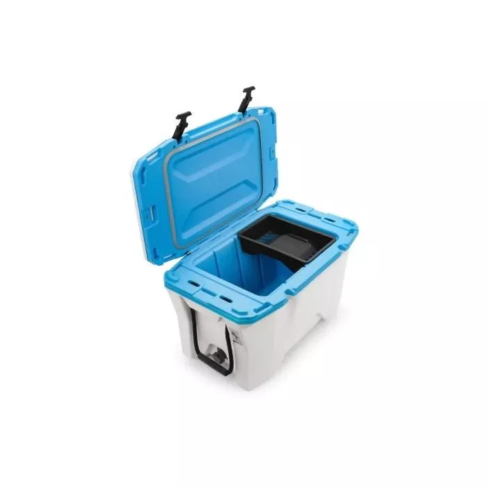Camco Currituck 30 Quart Premium College Football Color Cooler White & Cyna