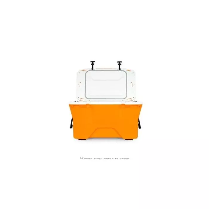 Camco Currituck 50 Qt. Premium College Football Color Cooler Tangerine 151 & White