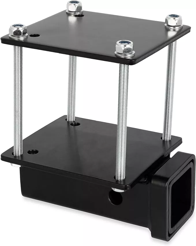 Camco Eaz-Lift RV Receiver Hitch - Bumper Mount with 2" Adapter