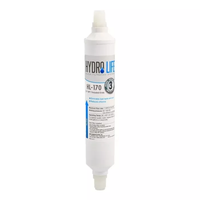 Camco Hydro Life #3 HL-170 TF Replacement Filter With 1/2″ Male Threaded Ends