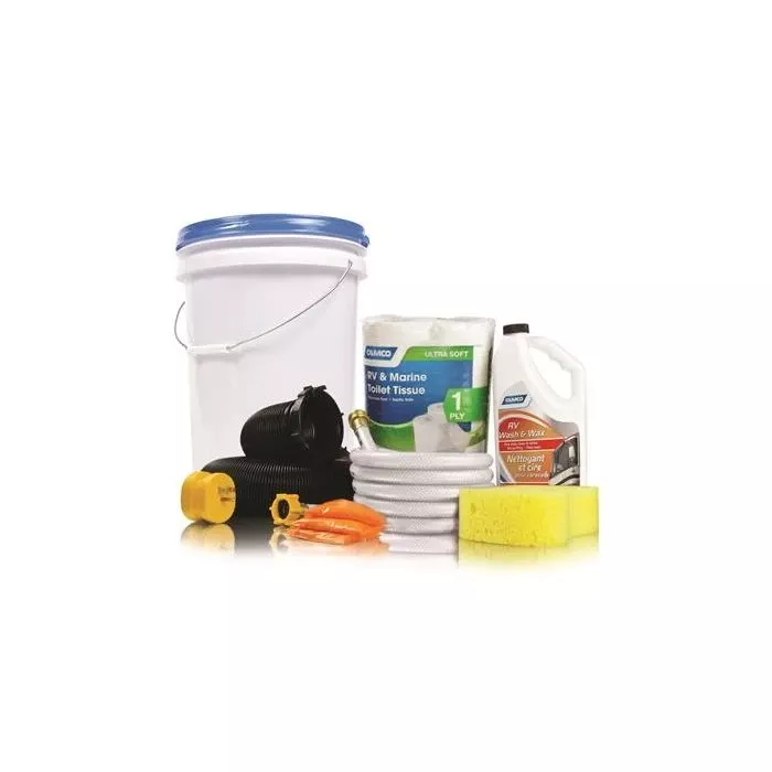 Camco Level 1 RV Starter Kit Bucket