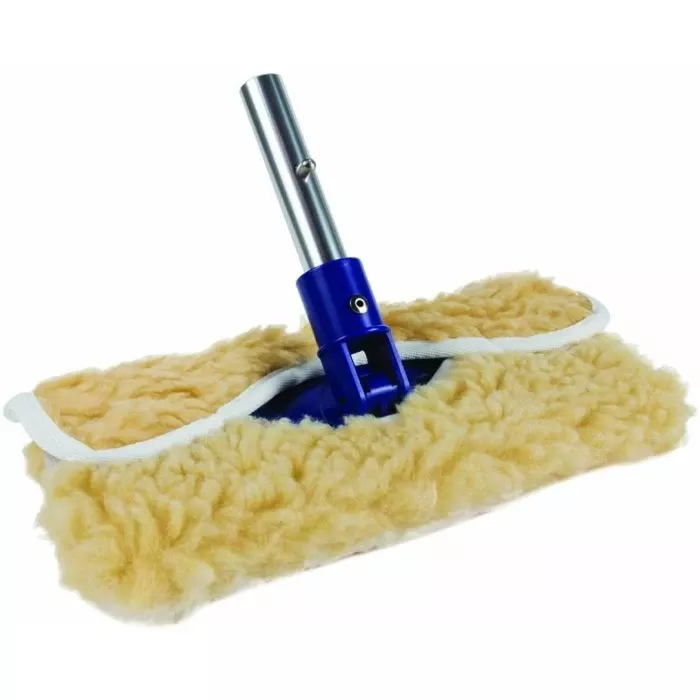 Camco Synthetic Wool Wash Head Pad W/ Pad Adapter Attachment