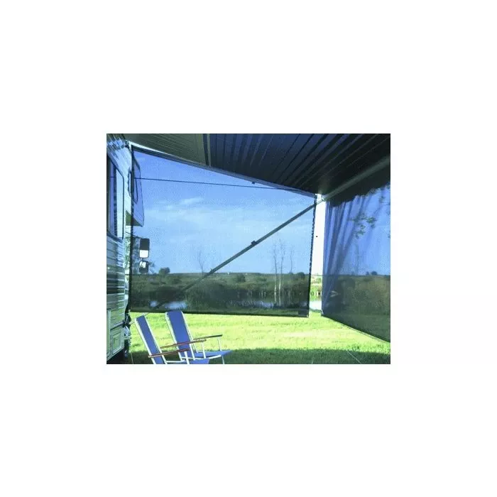 Carefree Navy SunBlocker Side System