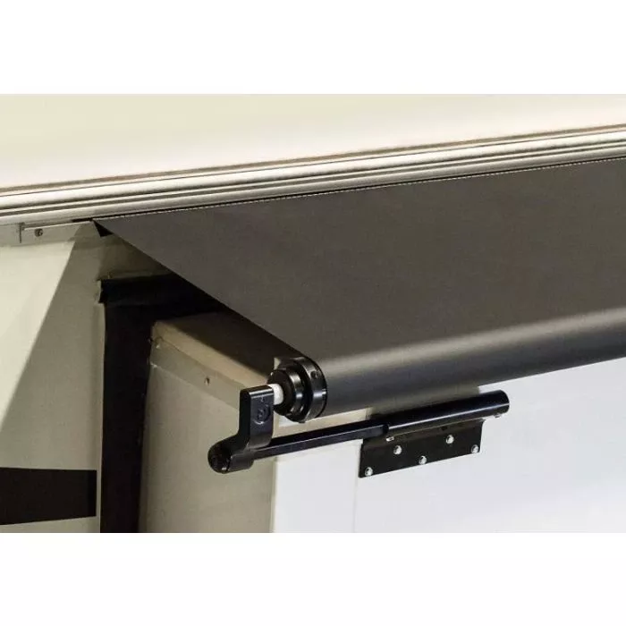 Carefree Vinyl Slideout Awning Black Replacement Fabric DIY-Cut To Fit – 200″ Roll