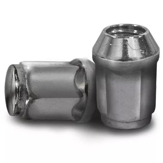 Chrome 1⁄2" x 20 Standard Lug Nuts (100 pack)