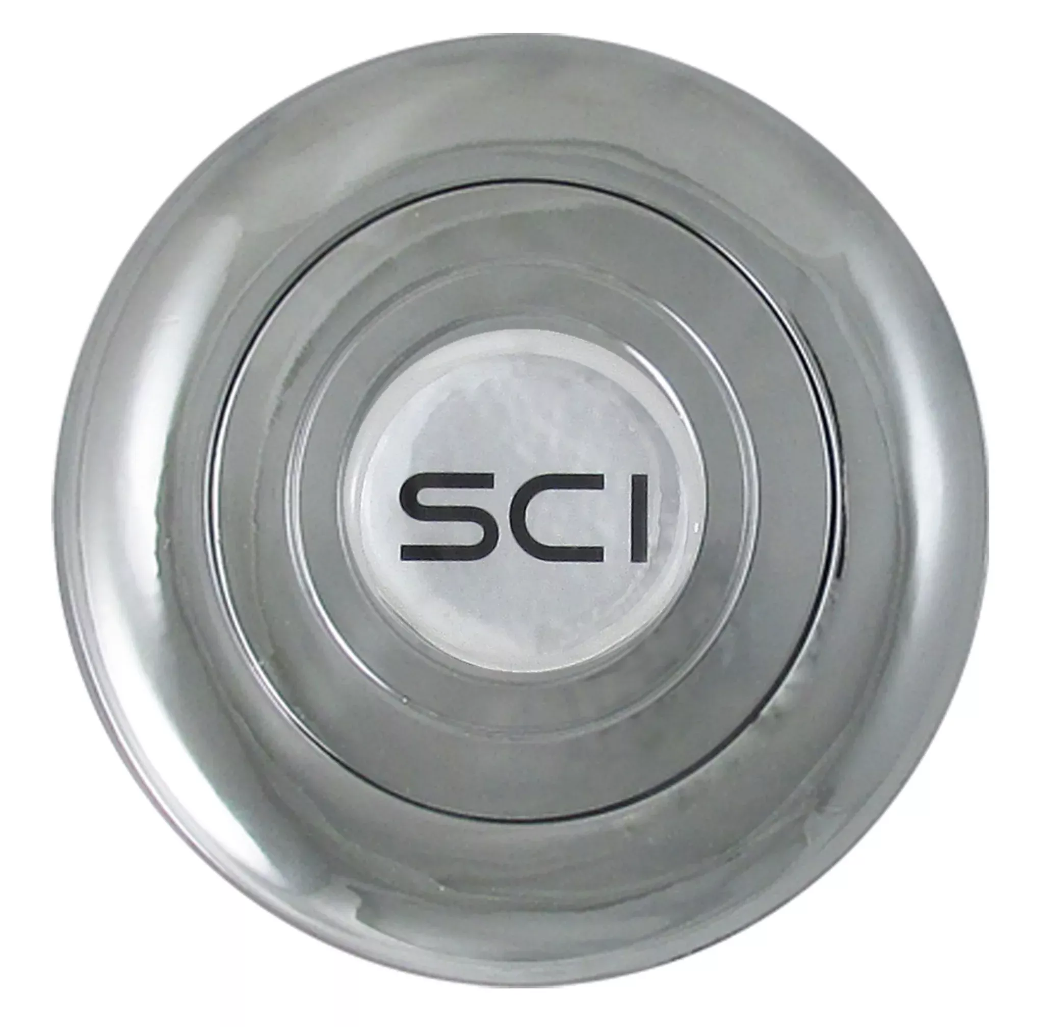 Chrome Horn Button - With Logo