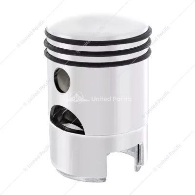 Chrome Piston Gearshift Knob with 13/15/18 Speed Adapter